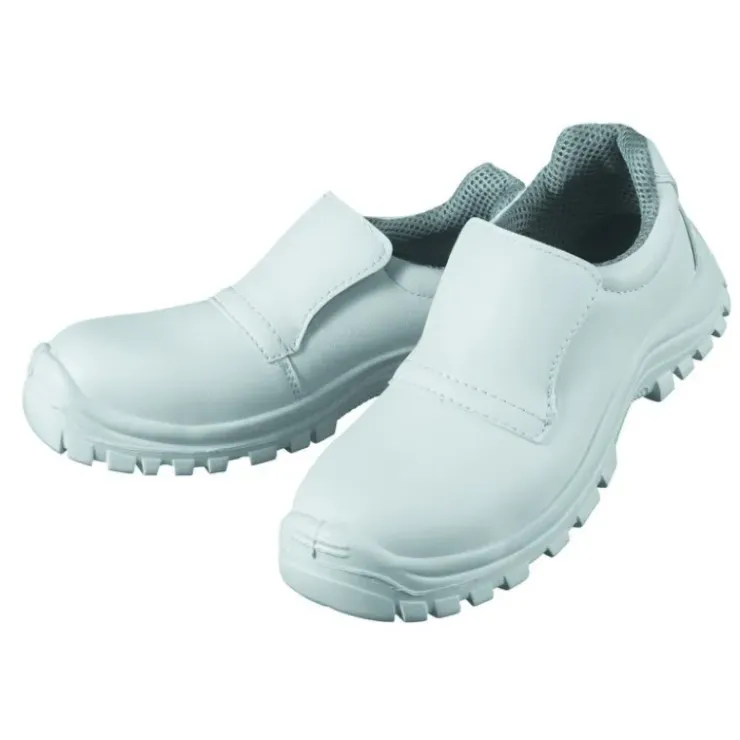 ROBUR Mocassins de Sécurité T.46 Blanc BONIX Discount