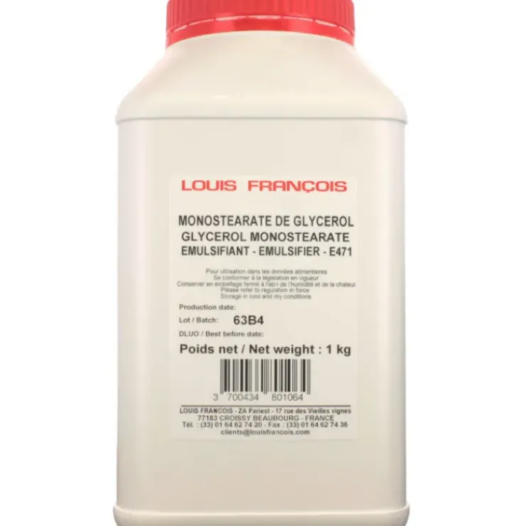 LOUIS FRANCOIS Monostearate de glycerol 40 % 1 kg E471