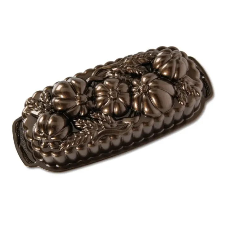 NORDIC WARE Moule à Cake Blé et Citrouille Bronze