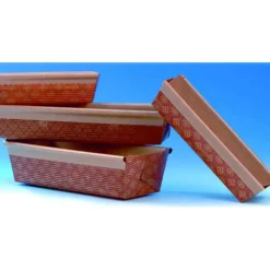 MALLARD FERRIERE Moule à Cake en Papier 15 x 6,5 cm x H 5 cm (x50)