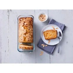 PYREX Moule à Cake en Verre 28 cm 1,5 L Bake & Enjoy Hot