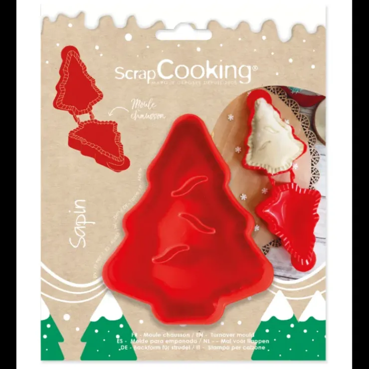 SCRAPCOOKING Moule à Chausson Sapin 11,3 cm Best