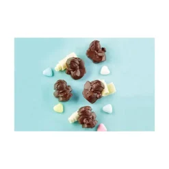 EASY CHOC Moule à Chocolat 12 Anges - Silicone Spécial Chocolat Best