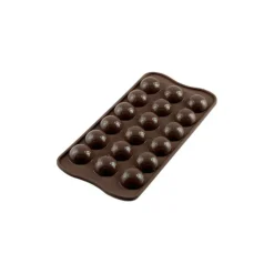 EASY CHOC Moule à Chocolat 18 Ballons de Foot - Silicone Spécial Chocolat Discount