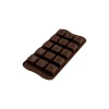 EASY CHOC Moule à Chocolat 15 Carrés - Silicone Spécial Chocolat New