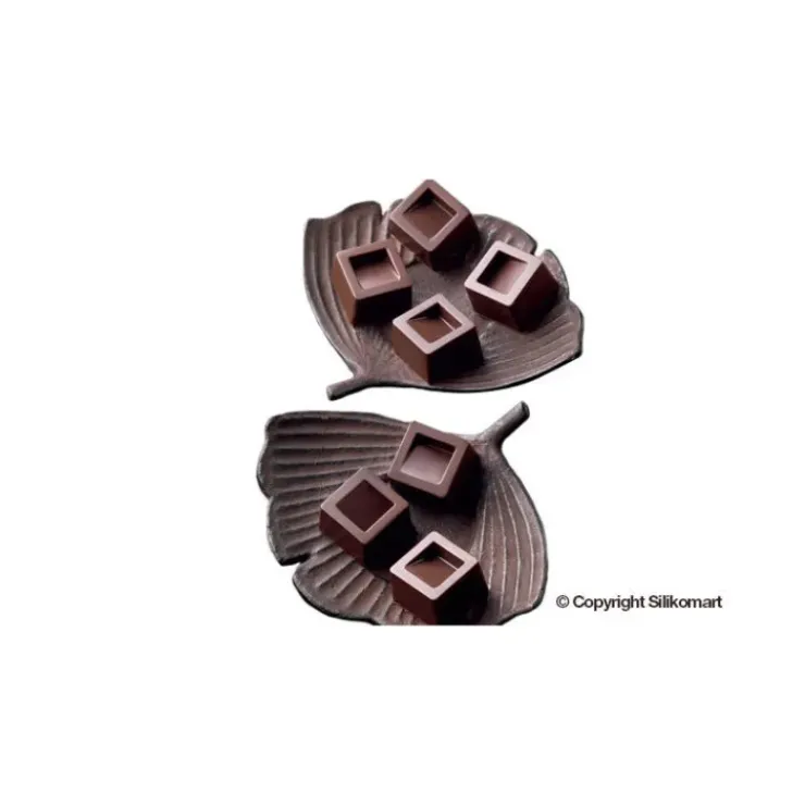 EASY CHOC Moule à Chocolat 15 Carrés - Silicone Spécial Chocolat New