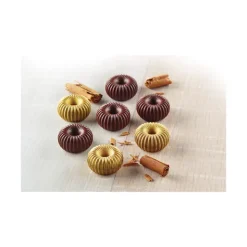 SILIKOMART Moule à Chocolat 11 Couronnes Easy Choc - Silicone Spécial Chocolat Hot