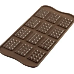 EASY CHOC Moule à Chocolat 12 Mini Tablettes - Silicone Spécial Chocolat New
