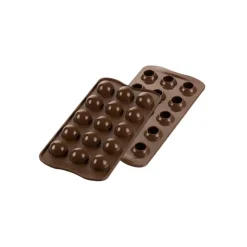 EASY CHOC Moule à Chocolat 15 Truffes - Silicone Spécial Chocolat Clearance