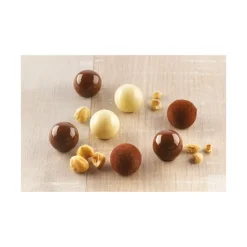 EASY CHOC Moule à Chocolat 15 Truffes - Silicone Spécial Chocolat Clearance