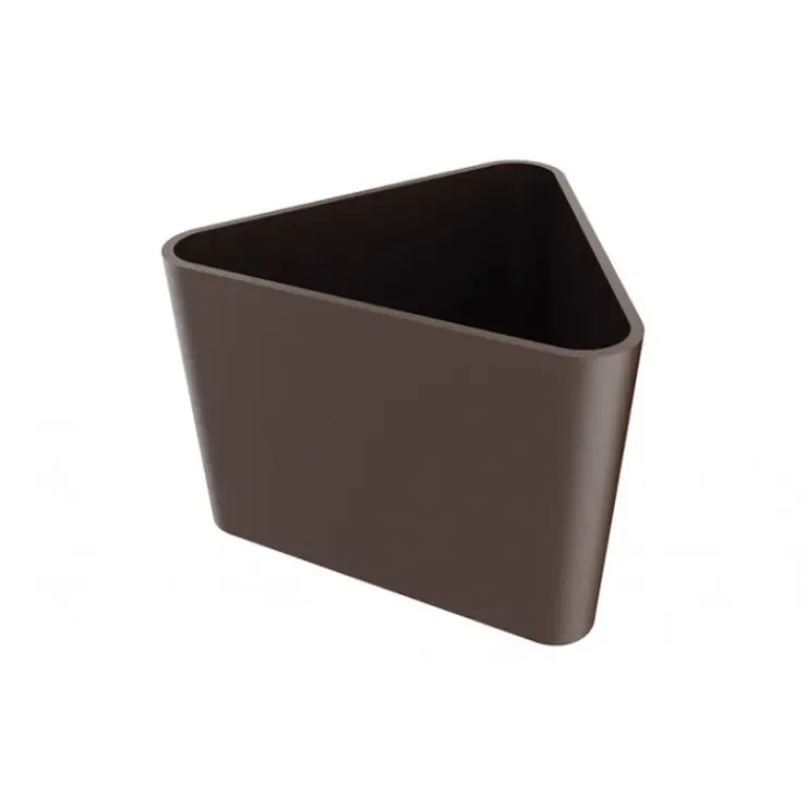 POP CHOCOLAT Moule à Chocolat Coupelle Triangulaire 35 mm (x18) New