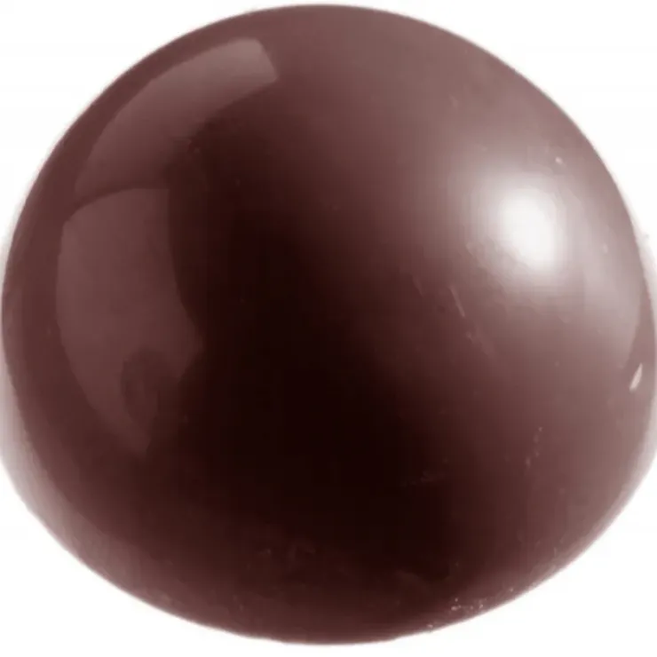 CHOCOLATE WORLD Moule à chocolat Demi-Sphère Ø5 cm (x12) Polycarbonate Clearance