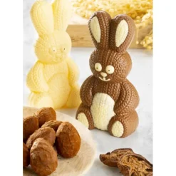 BARRY Moule à Chocolat Lapin Tricot 15 cm Best