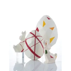 BARRY Moule à Chocolat Oeuf Origami 15 cm Clearance