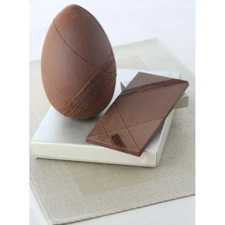 BARRY Moule à Chocolat Oeuf Strié 16 cm New