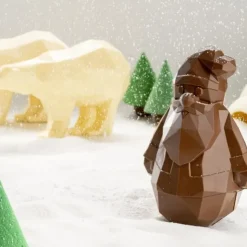 BARRY Moule à Chocolat Père Noël Origami 15 cm Best