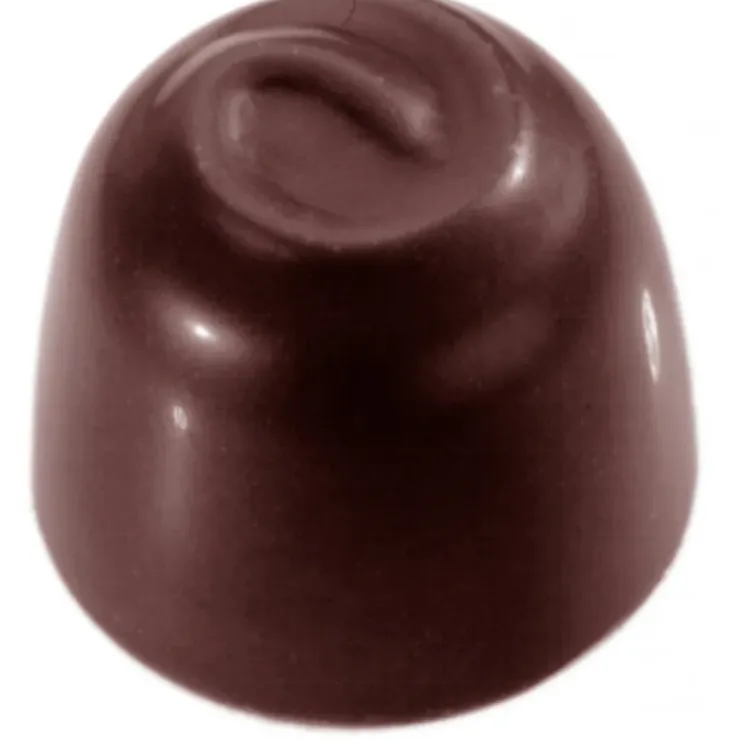 CHOCOLATE WORLD Moule à chocolat Rond motif tourbillon Polycarbonate Hot