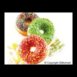 SILIKOMART Moule 6 Donuts en Silicone Discount