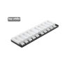 SILIKOMART Moule à glace silicone 10 barres arrondies avec bâtonnets Hot