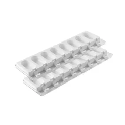 SILIKOMART Moule à Glace Silicone 16 Mini Esquimaux avec bâtonnets Online