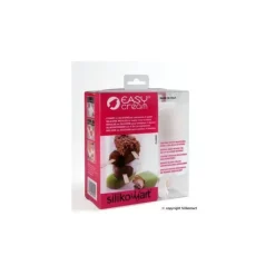 SILIKOMART Moule à Glace Silicone 2 x 2 Esquimaux 90 ml avec bâtonnets New