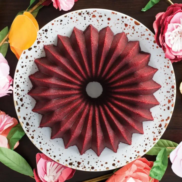NORDIC WARE Moule à Gâteau Bundt Brilliance 2,5 L Gold Clearance