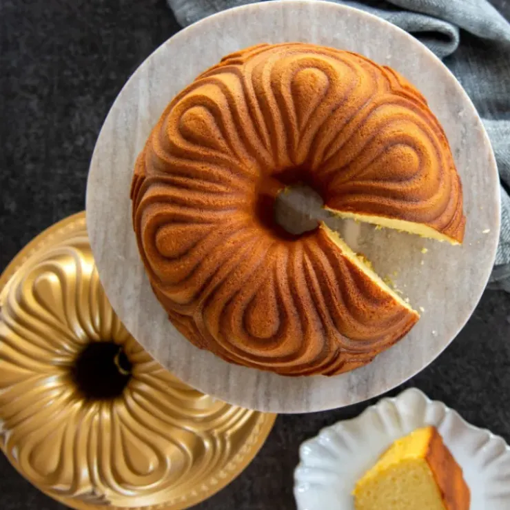 NORDIC WARE Moule à Gâteau Bundt Chiffon Royal Gold Sale