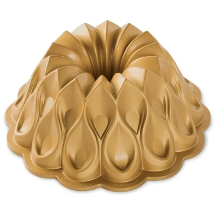 NORDIC WARE Moule à Gâteau Bundt Couronne Gold Clearance