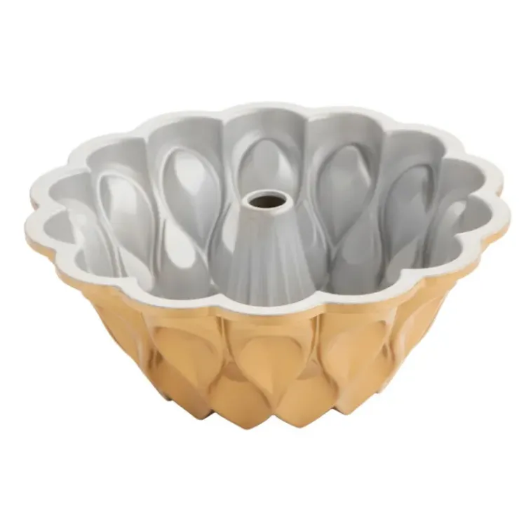 NORDIC WARE Moule à Gâteau Bundt Couronne Gold Clearance