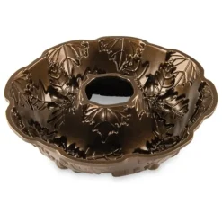 NORDIC WARE Moule à Gâteau Bundt Couronne d'Automne Bronze New