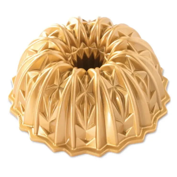 NORDIC WARE Moule à Gâteau Bundt Crystal Gold Best