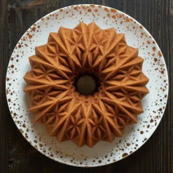 NORDIC WARE Moule à Gâteau Bundt Crystal Gold Best