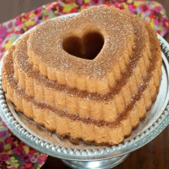 NORDIC WARE Moule à Gâteau Bundt Cœur 3 Étages Toffee Clearance