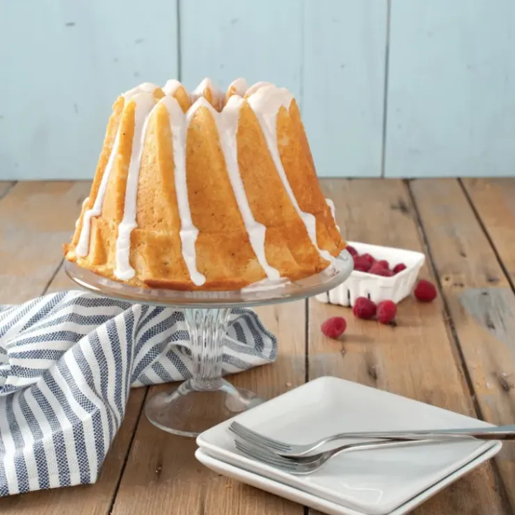 NORDIC WARE Moule à Gâteau Bundt Kougelhopf Silver Sale