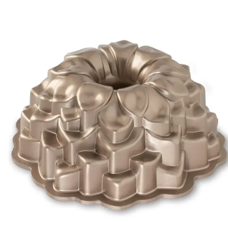 NORDIC WARE Moule à Gâteau Bundt Pétales de Fleur Toffee Best
