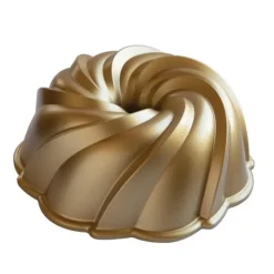 NORDIC WARE Moule à Gâteau Bundt Tourbillon Gold Best