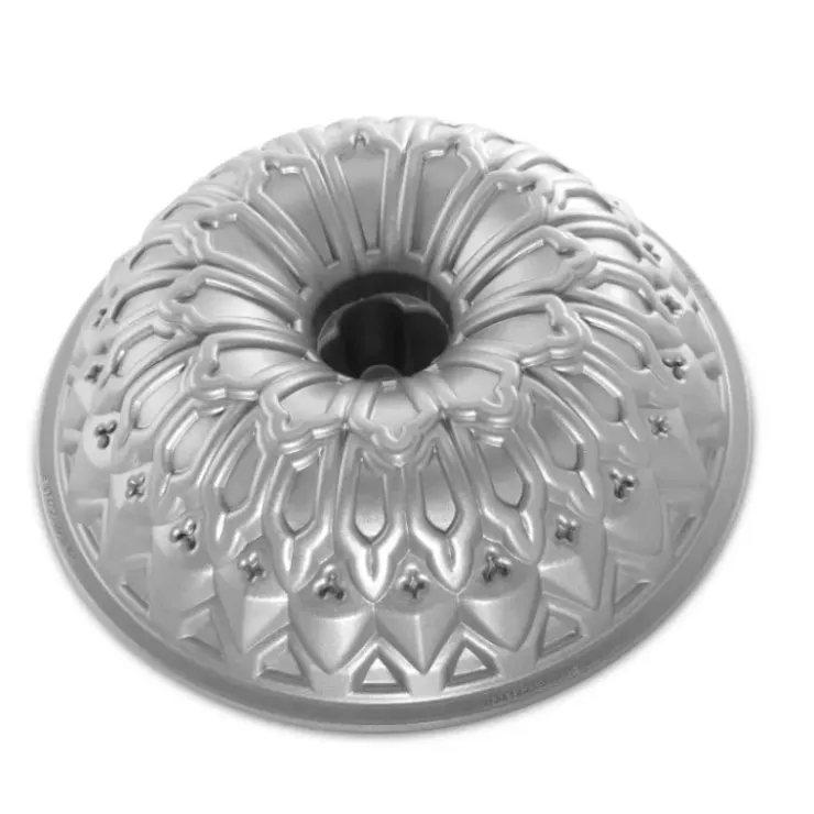 NORDIC WARE Moule à Gâteau Bundt Vitrail Silver Clearance
