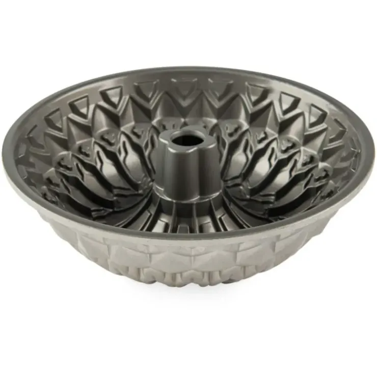 NORDIC WARE Moule à Gâteau Bundt Vitrail Silver Clearance