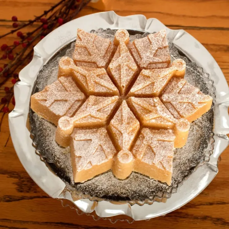 NORDIC WARE Moule à Gâteau Cristaux de Neige Silver Sale