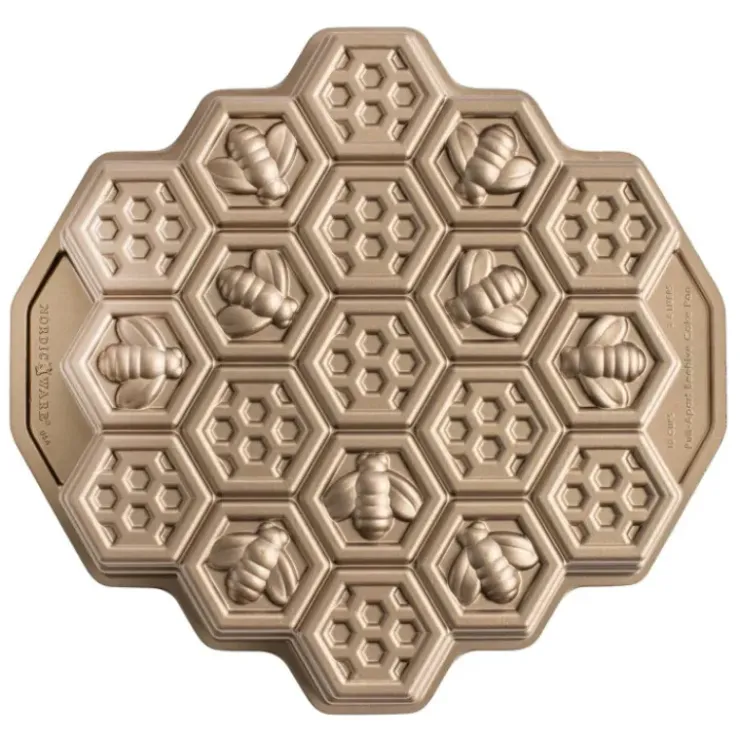 NORDIC WARE Moule à Gâteau Nid d'Abeilles Toffee Clearance
