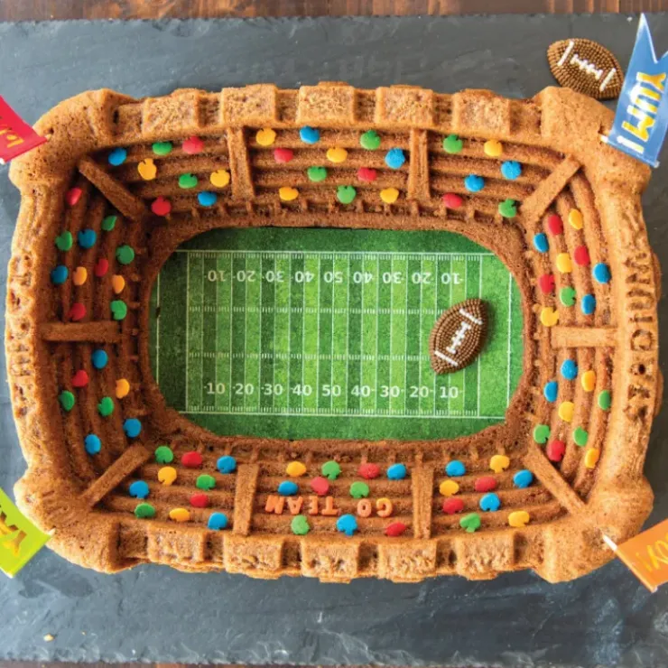 NORDIC WARE Moule à Gâteau Stade Pro Cast