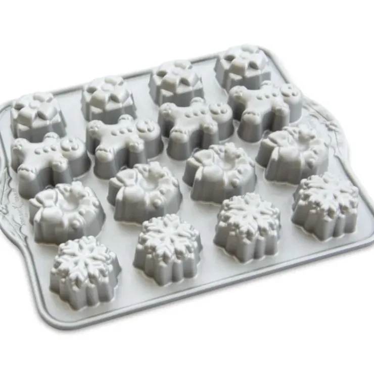 NORDIC WARE Moule à Gâteaux Assortis Thé de Noël (x16) Silver Outlet