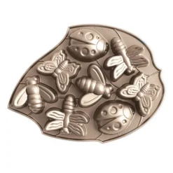NORDIC WARE Moule à Gâteaux Coccinelle et Libellule (x8) Toffee Hot