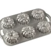 NORDIC WARE Moule à Gâteaux Couronnes de Noël (x6) Silver Discount