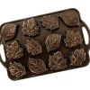 NORDIC WARE Moule à Gâteaux Feuilles d'Automne (x12) Bronze Online
