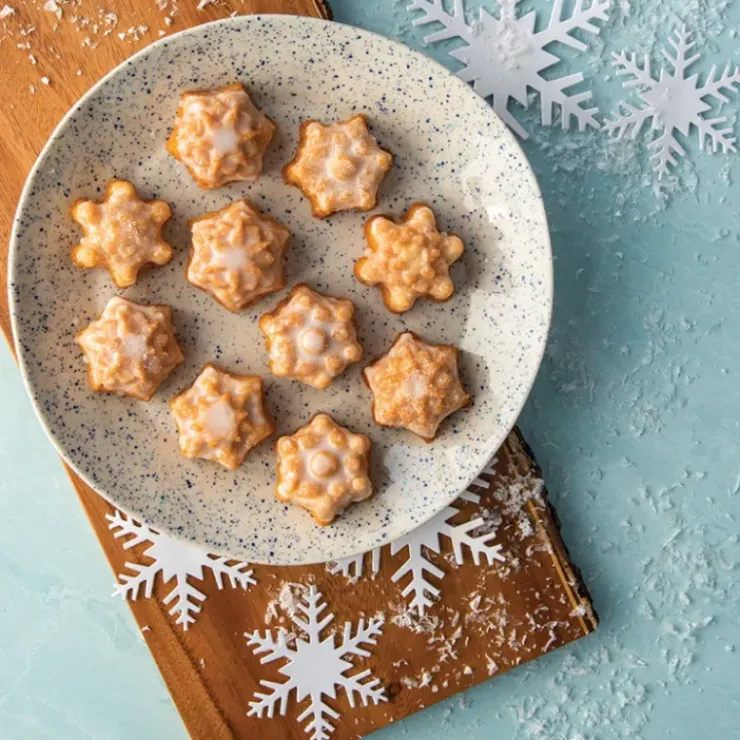 NORDIC WARE Moule à Gâteaux Flocons de Neige (x12) Silver Sale