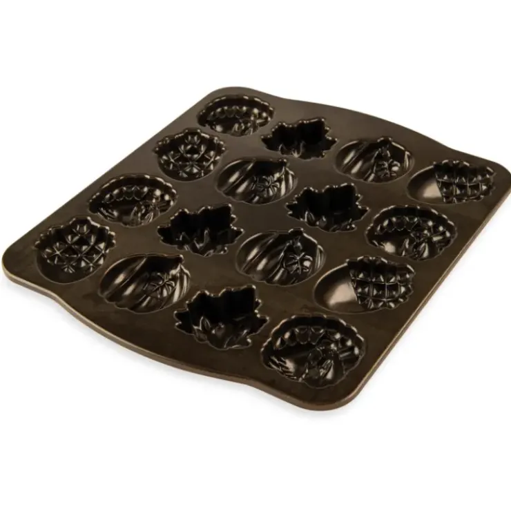 NORDIC WARE Moule à Gâteaux Gourmandises d'Automne (x16) Bronze Sale
