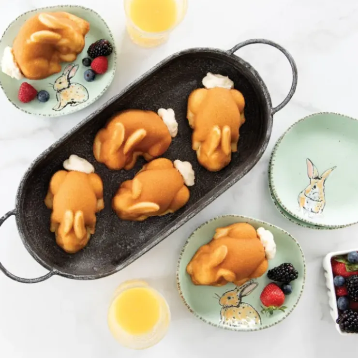 NORDIC WARE Moule à Gâteaux Lapins (x6) Toffee Discount
