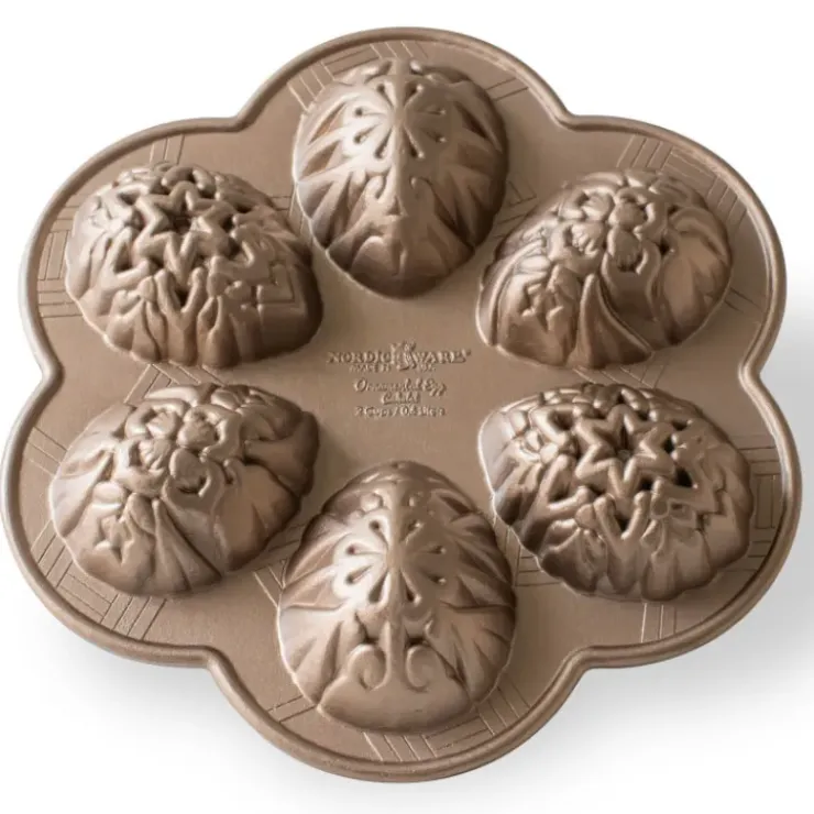 NORDIC WARE Moule à Gâteaux Oeufs de Pâques (x6) Toffee