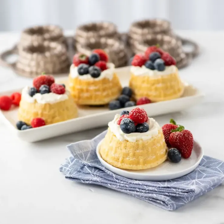 NORDIC WARE Moule à Gâteaux Paniers (x6) Toffee